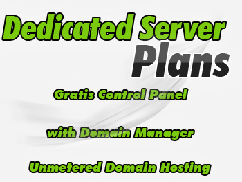 Half-priced dedicated hosting server account